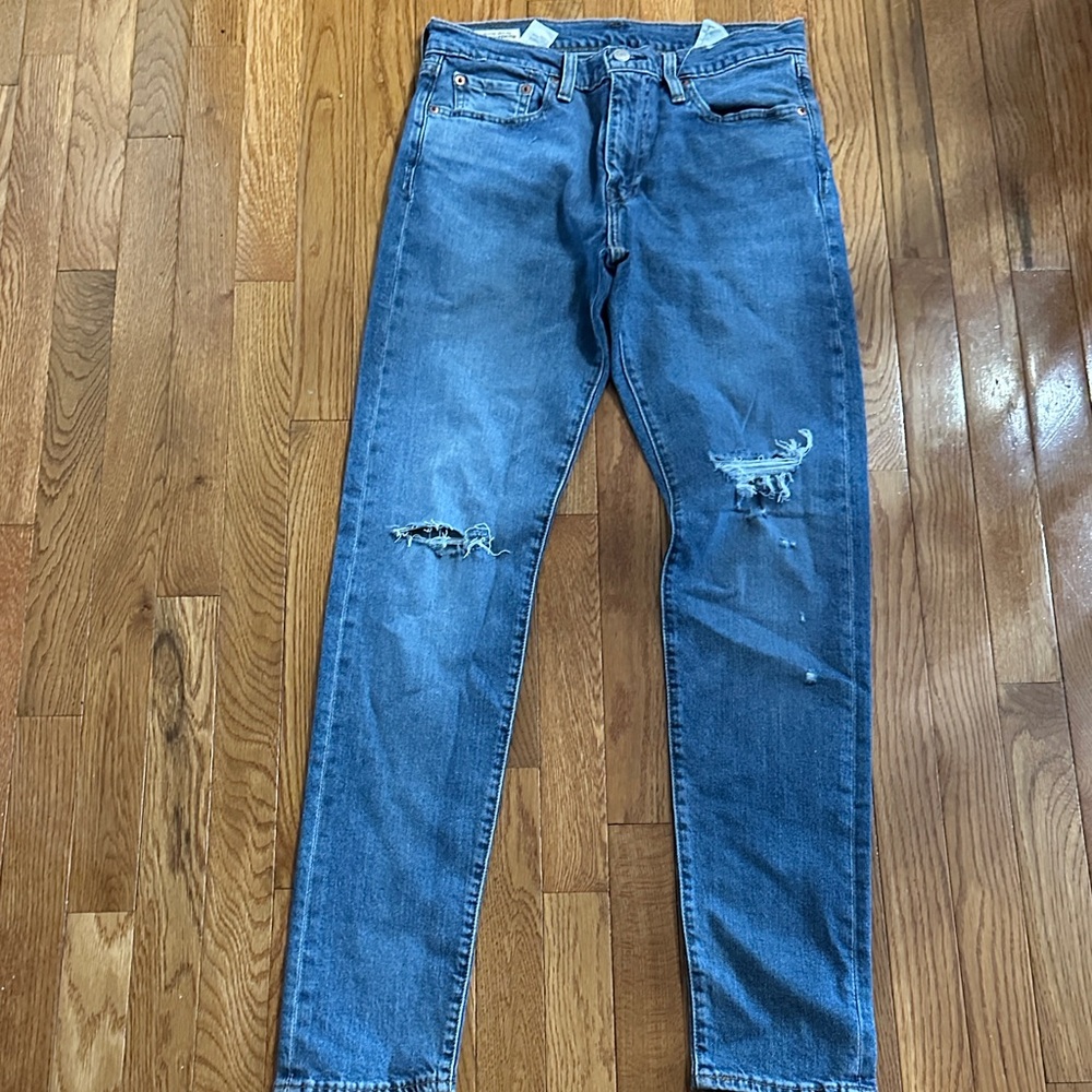 Levi's Slim Fit Denim Jeans in Classic Blue
